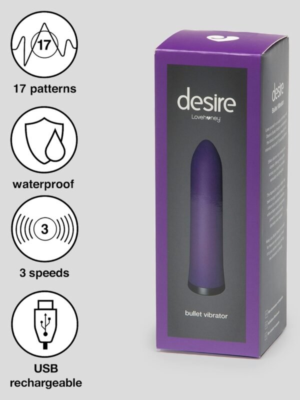 Desire Luxury Rechargeable Bullet Vibrator