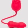 Lovehoney Power Petal 2-in-1 Clitoral Suction Stimulator with Thrusting Egg Vibrator