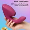 Womanizer Next Duo 3D Pink G-Spot and Clitoral Suction Stimulator
