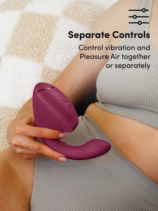 Womanizer Next Duo 3D Pink G-Spot and Clitoral Suction Stimulator
