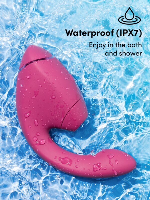 Womanizer Next Duo 3D Pink G-Spot and Clitoral Suction Stimulator