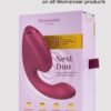 Womanizer Next Duo 3D Pink G-Spot and Clitoral Suction Stimulator