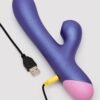 87045_4 ROMP Pulse Rechargeable Rabbit Vibrator with Clitoral Suction