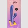 87045_5 ROMP Pulse Rechargeable Rabbit Vibrator with Clitoral Suction