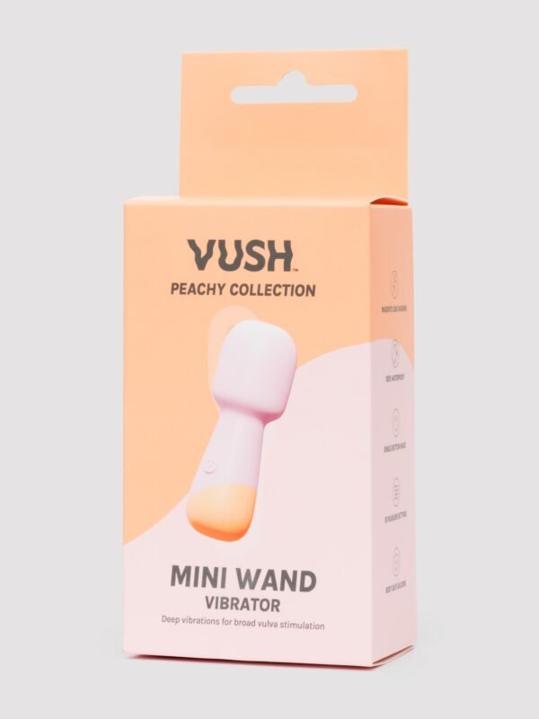 a47603g85184_5 Vush Peachy Rechargeable Silicone Mini Wand Massager