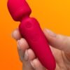 Lovehoney Red Silicone Mini Wand Vibrator