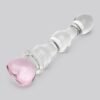 a25734g75090_3 Lovehoney Crystal Heart Wavy Glass Dildo 6 Inch