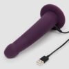 a48397g86211_3 Lovehoney Velvet Dream Rechargeable Liquid Silicone Vibrating Dildo 7 Inch