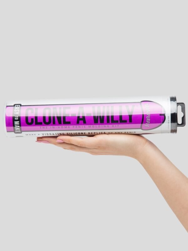 Clone-A-Willy Vibrator Molding Kit Neon Purple