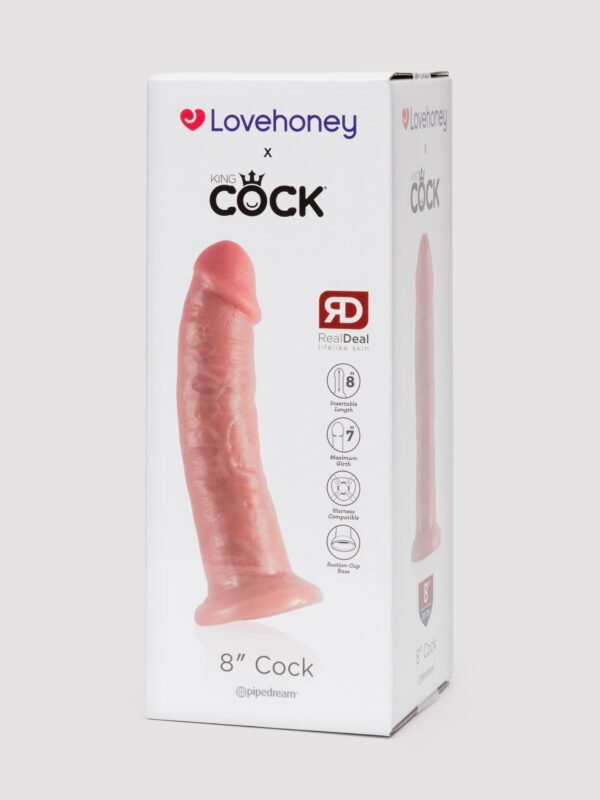 a48992g86957_8 Lovehoney X King Cock Realistic Extra Girthy Suction Cup Dildo 8"