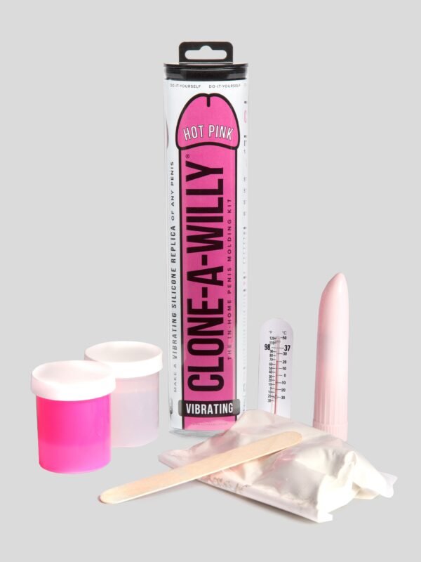 Clone-A-Willy Vibrator Molding Kit Hot Pink