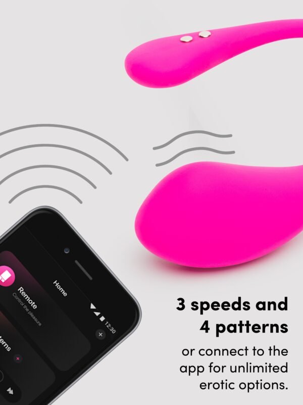 Lovense Lush 3 App Controlled Rechargeable Love Egg Vibrator