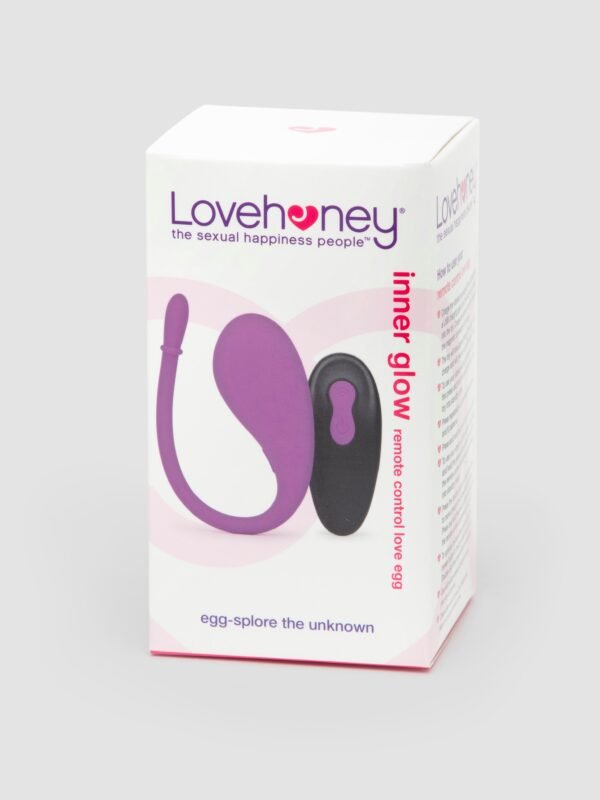 Lovehoney Inner Glow Rechargeable Remote Control Love Egg