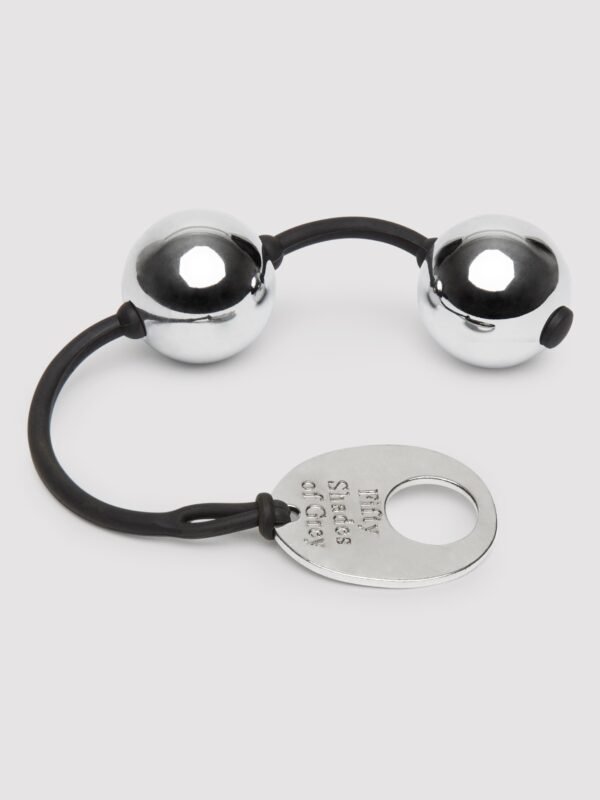 Fifty Shades of Grey Inner Goddess Silver Pleasure Balls 7.8oz