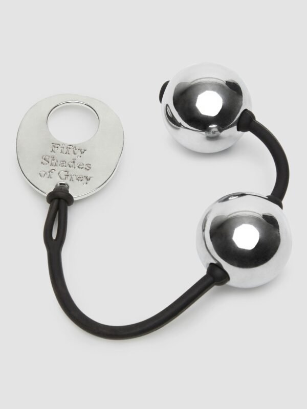 Fifty Shades of Grey Inner Goddess Silver Pleasure Balls 7.8oz