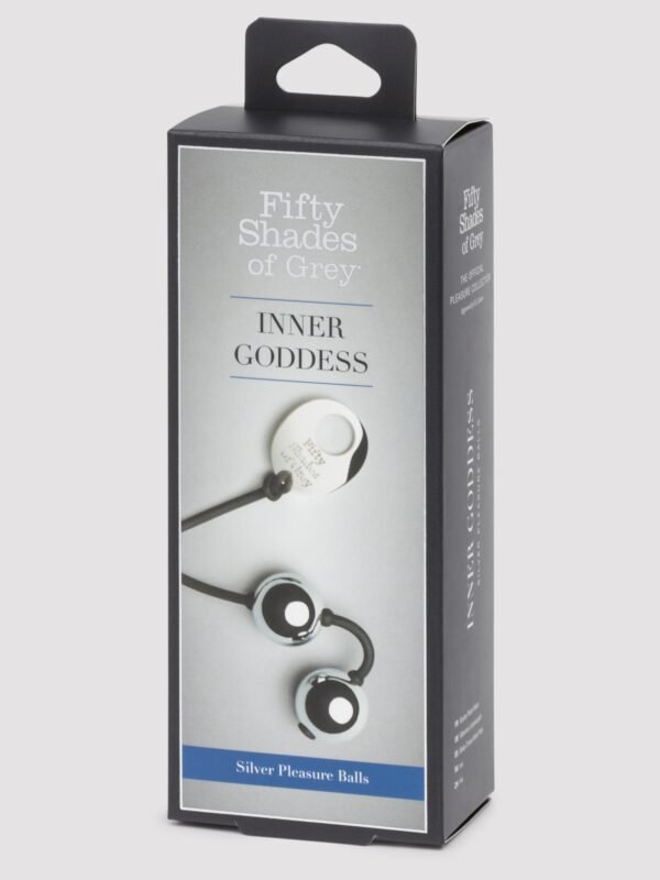 Fifty Shades of Grey Inner Goddess Silver Pleasure Balls 7.8oz