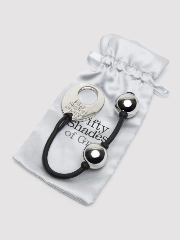 74939_3 Fifty Shades of Grey Inner Goddess Mini Silver Pleasure Balls 3oz