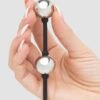 74939_5 Fifty Shades of Grey Inner Goddess Mini Silver Pleasure Balls 3oz