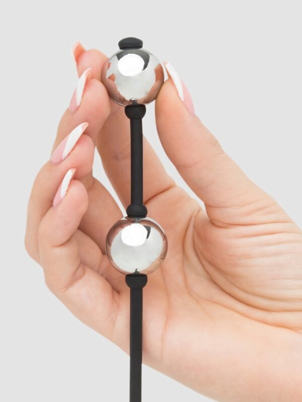 74939_5 Fifty Shades of Grey Inner Goddess Mini Silver Pleasure Balls 3oz