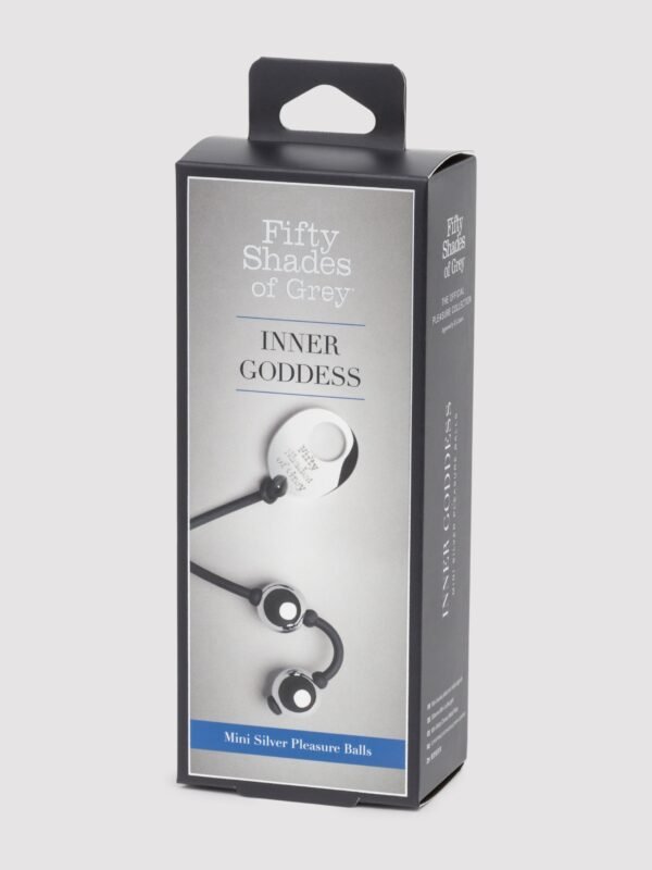 74939_6 Fifty Shades of Grey Inner Goddess Mini Silver Pleasure Balls 3oz