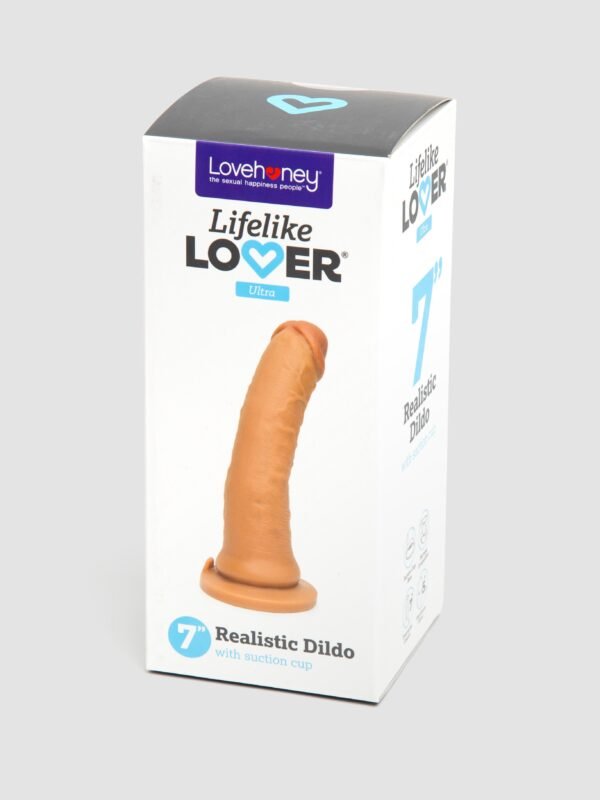 Lifelike Lover Ultra Realistic Suction Cup Dildo 7 Inch