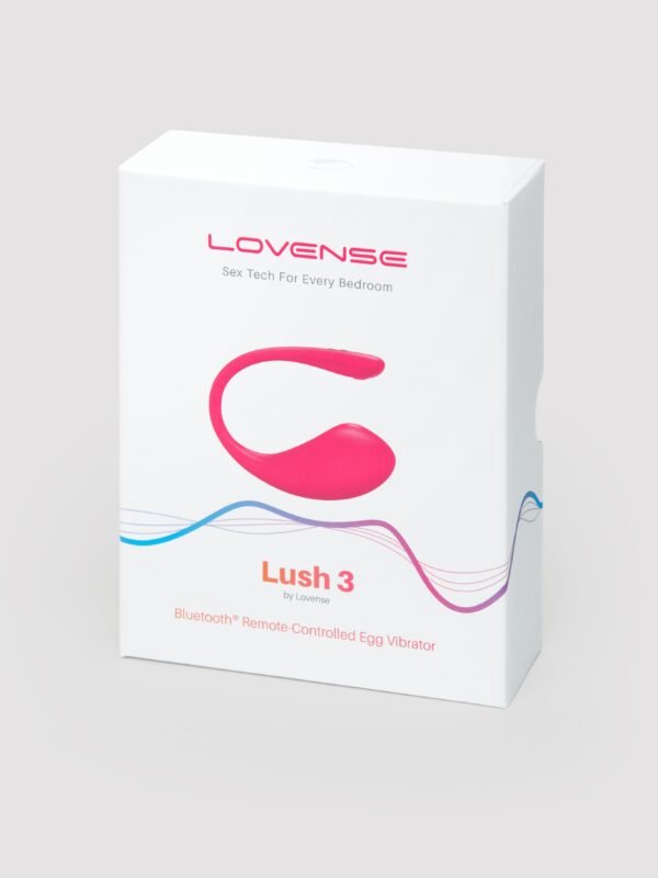 Lovense Lush 3 App Controlled Rechargeable Love Egg Vibrator