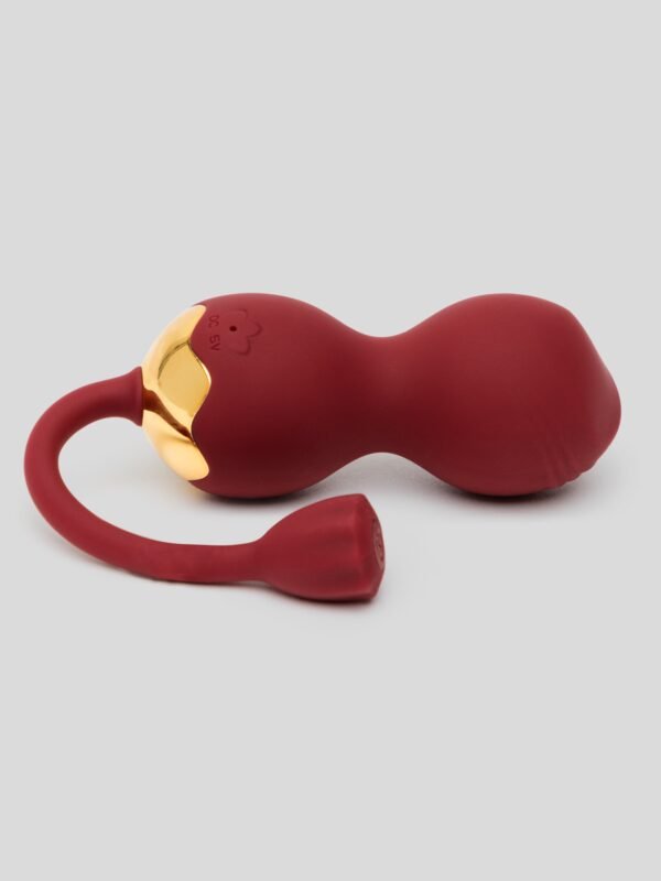 Lovehoney Super Squeeze Rechargeable Vibrating Double Kegel Balls 2oz
