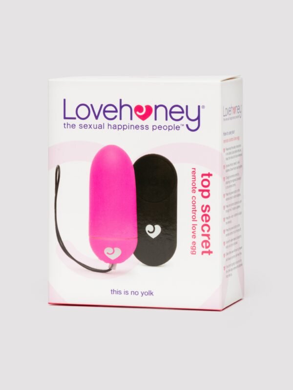 Lovehoney Top Secret Remote Control Large Love Egg