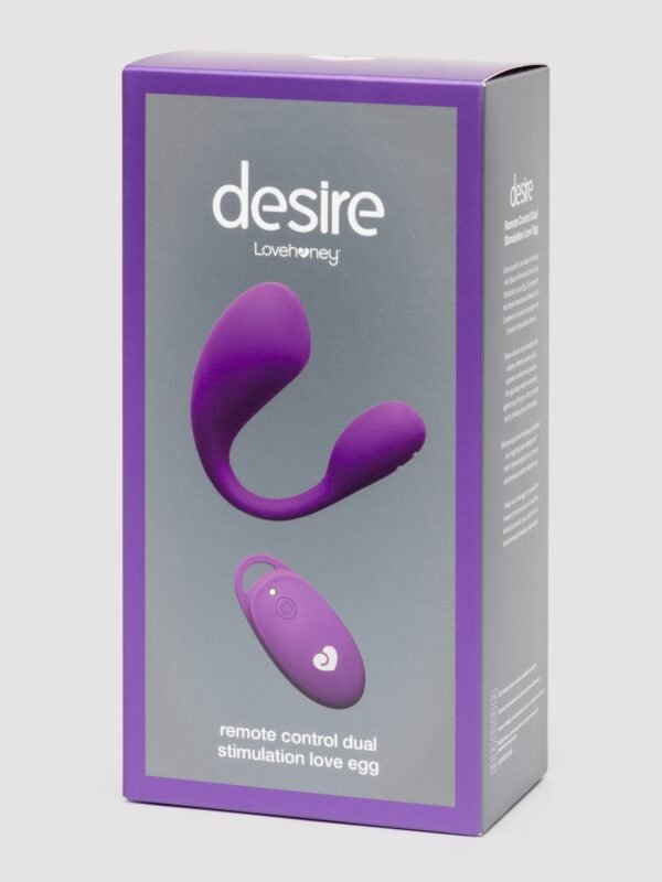Lovehoney Desire Remote Control Dual Stimulation Love Egg