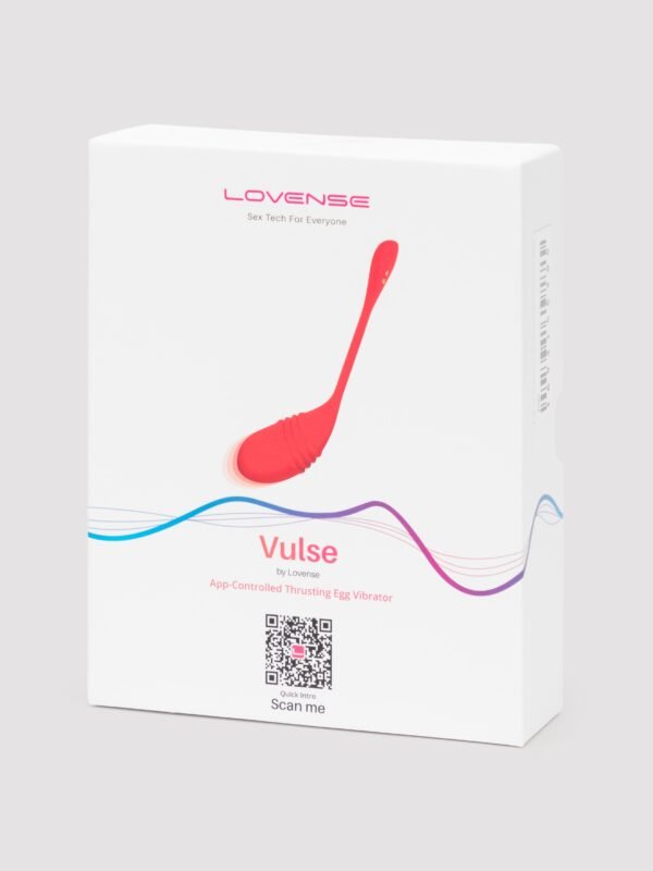 Lovense Vulse App Controlled Thrusting and Vibrating Love Egg