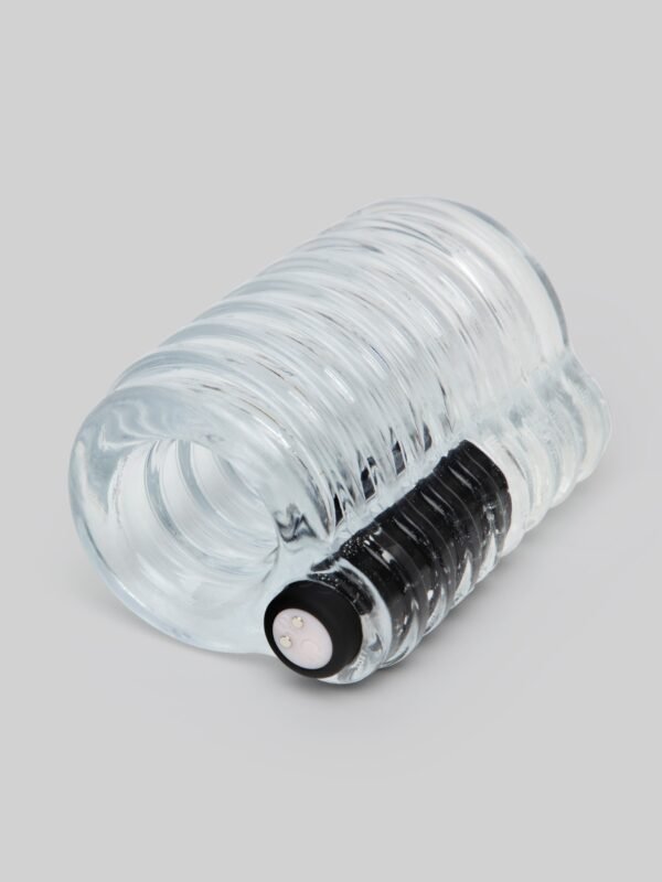 Lovehoney Open Invite Clear Rechargeable Vibrating Male Stroker