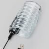 Lovehoney Open Invite Clear Rechargeable Vibrating Male Stroker