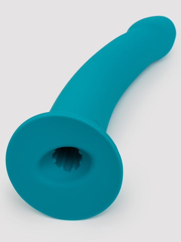 Lovehoney Curved Silicone Suction Cup Dildo 8 Inch