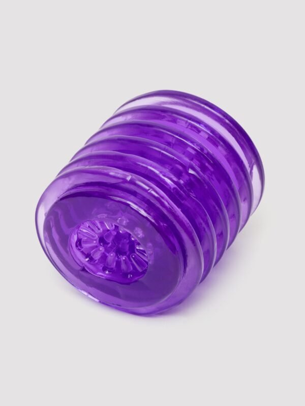 Lovehoney Head Master Purple Double Texture Blow Job Stroker