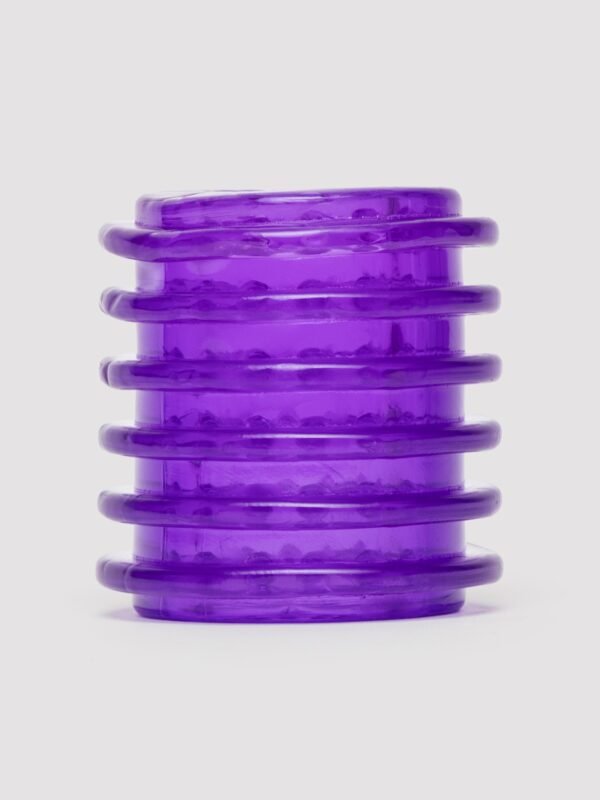 Lovehoney Head Master Purple Double Texture Blow Job Stroker
