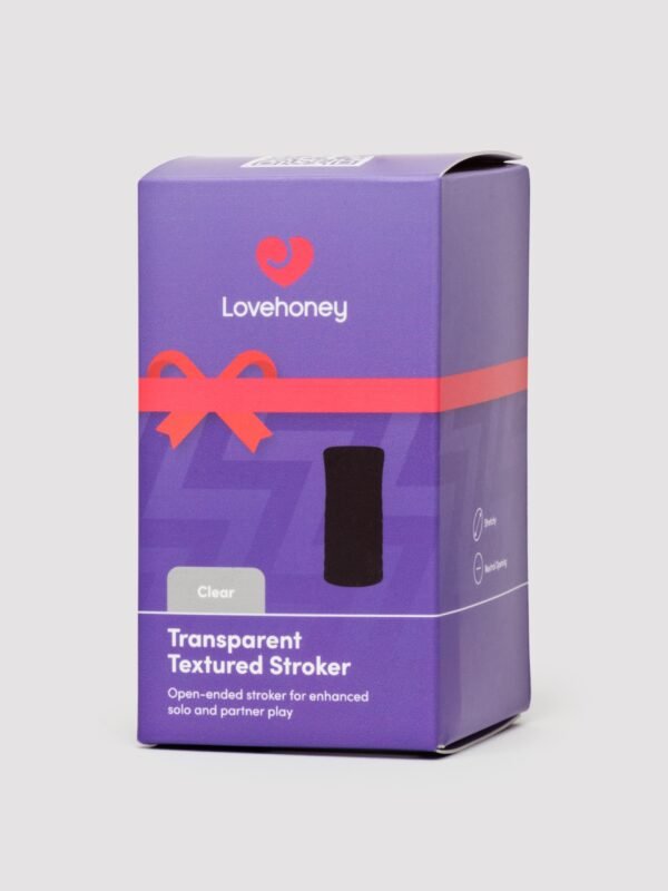 a49640g87693_5 Lovehoney Clear Transparent Textured Stroker