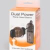 Dual Power Vibrating Penis Head Sleeve