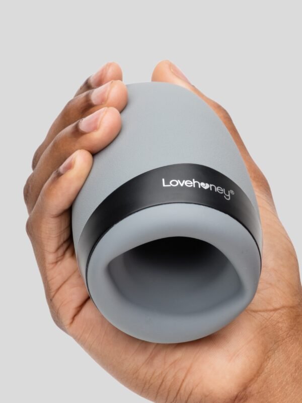 84509_1 Lovehoney Hot Shot Rechargeable Warming Silicone Male Masturbator