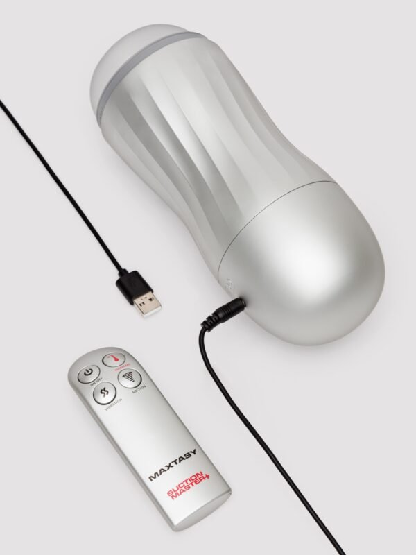 MAXTASY Suction Vibration & Warming Remote Control Male Masturbator