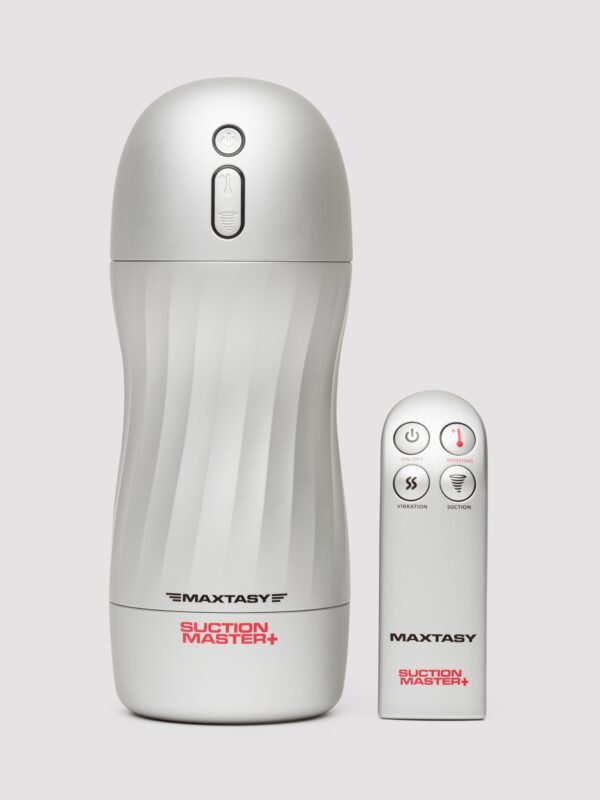 MAXTASY Suction Vibration & Warming Remote Control Male Masturbator
