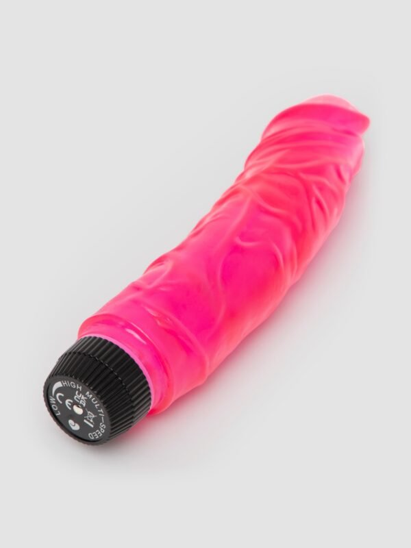 BASICS Girthy Realistic Dildo Vibrator 8 Inch