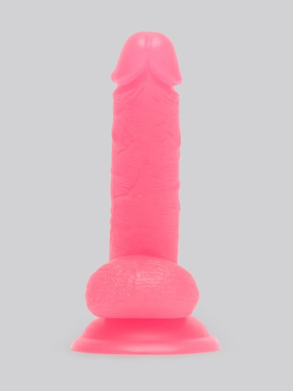 BASICS Glow In the Dark Realistic Suction Cup Dildo 6 Inch
