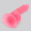 BASICS Glow In the Dark Realistic Suction Cup Dildo 6 Inch