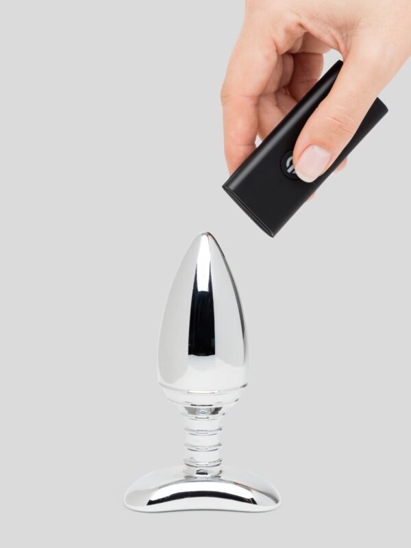 Nexus Cestos Metal Remote Control Rechargeable Vibrating Butt Plug