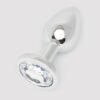 Lovehoney Clear Jeweled Metal Butt Plug