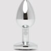 Lovehoney Clear Jeweled Metal Butt Plug