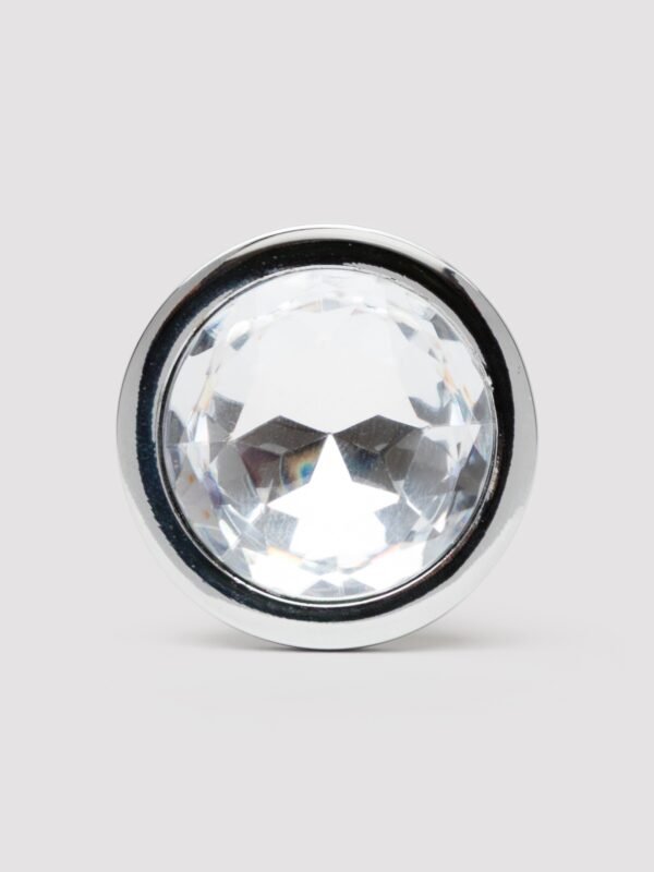 Lovehoney Clear Jeweled Metal Butt Plug