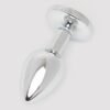 Lovehoney Clear Jeweled Metal Butt Plug