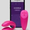 We-Vibe Chorus Cosmic Pink App and Remote Controlled Rechargeable Couple's Vibrator
