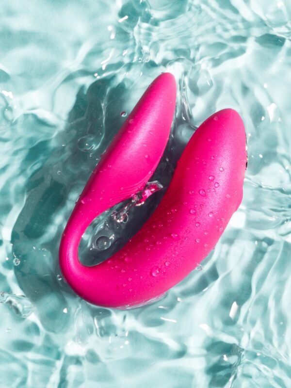 We-Vibe Chorus Cosmic Pink App and Remote Controlled Rechargeable Couple's Vibrator
